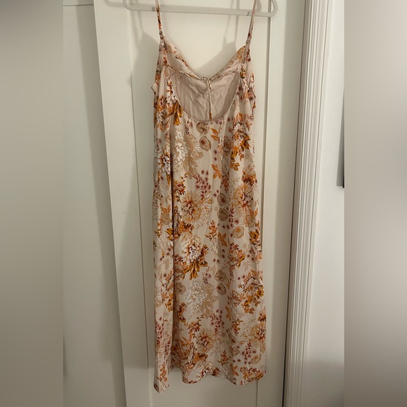 YELENA DRESS - RED/ORANGE - Picture 2 of 4